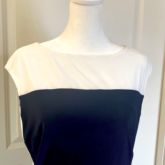 Lauren Ralph Lauren Midi Dress Women’s 10 office Career old money quiet luxury - Picture 5 of 6